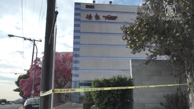 洛杉磯僑報辦公樓爆槍案  董事長中槍身亡
