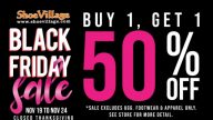【广告】Shoe Village 19/11-24/11买第二双半价