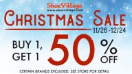 【廣告】Shoe Village 26/11-24/12 買第二雙半價