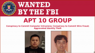 兩中共黑客犯案細節曝光 最高面臨美國27年刑期