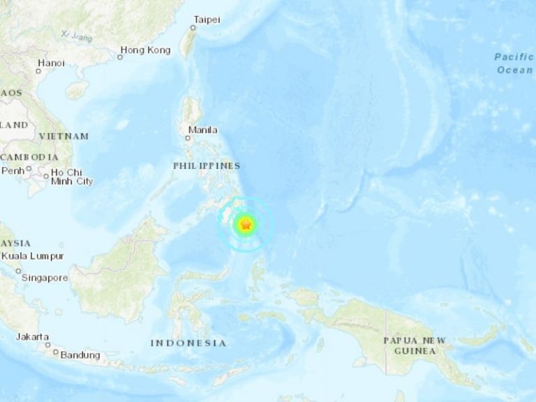 菲南外海7.0地震 震央方圓300公里或現小海嘯
