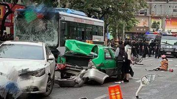 福建劫車撞人案細節：孕婦流產 車底拖着人