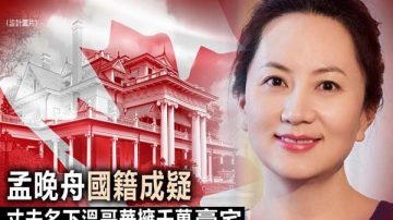 港媒：孟晚舟還有第8本護照 美國沒掌握