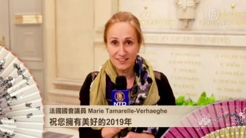 法國國會議員Verhaeghe與Lacroute女士拜年