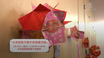 纽约华人家长会庆新年 红包灯笼免费学