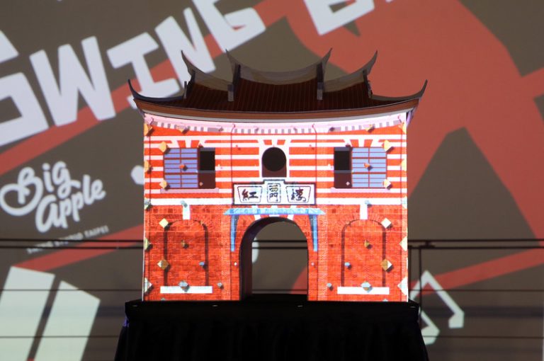 2019台北燈節 北門光雕秀360度展風華