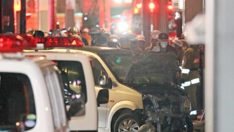 東京跨年驚傳駕車撞人 日男蓄意暴衝8人受傷
