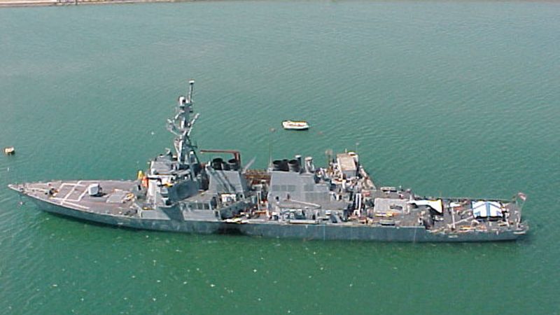 美军舰柯尔号2000年遇袭 策划主谋之一身亡