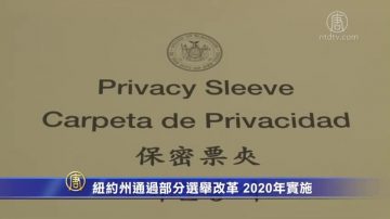 纽约州通过部分选举改革 2020年实施