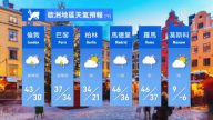 1月22日全球天氣預報