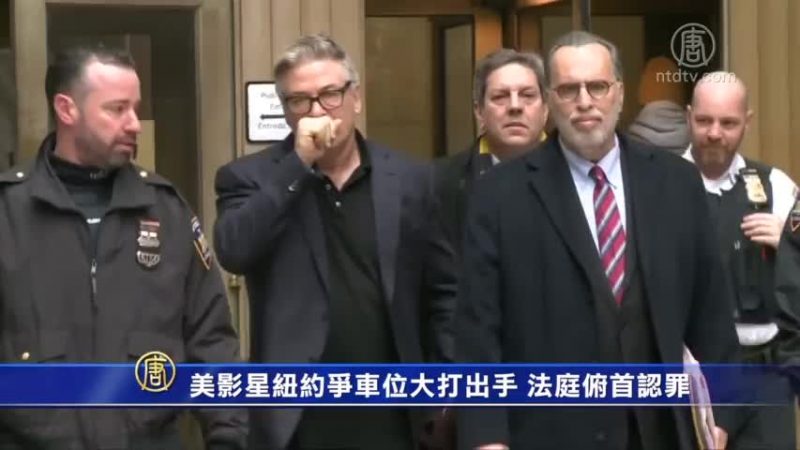 美影星纽约争车位大打出手 法庭俯首认罪