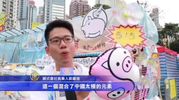 送狗迎猪 香港维园年宵市场开锣