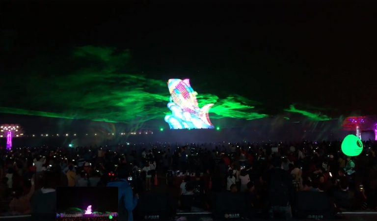 2019台灣燈會主燈 燈組光雕奪目美景(視頻)