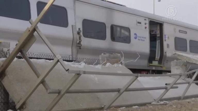 紐約長島火車撞卡車出軌 至少3死7傷