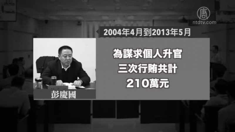 山東滕州原政法委書記彭慶國被判死緩