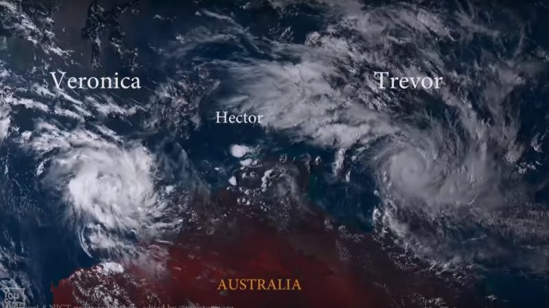 4級雙氣旋同襲澳洲 北領地進入緊急狀態