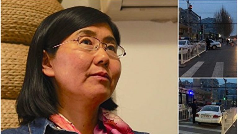 王宇律師去美使館 被警察上背銬帶走（組圖）