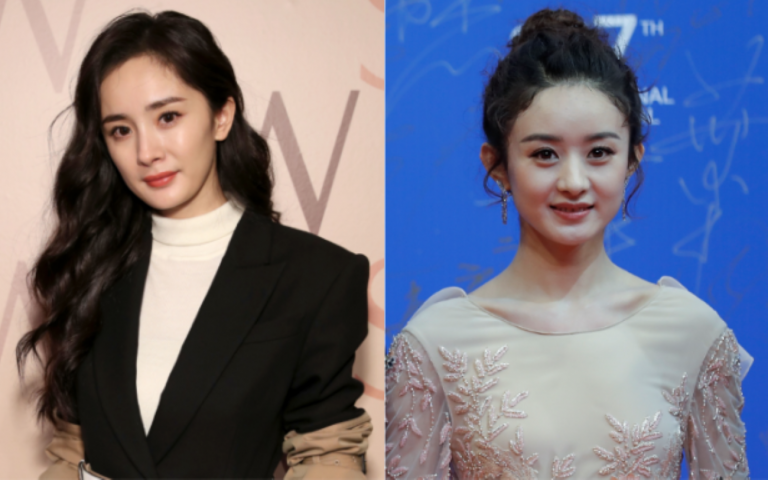 港媒評大陸十大人氣女星 楊冪稱冠趙麗穎第二