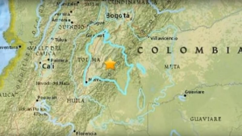 哥國西南部規模6.1強震 深度113.3公里搖晃強烈