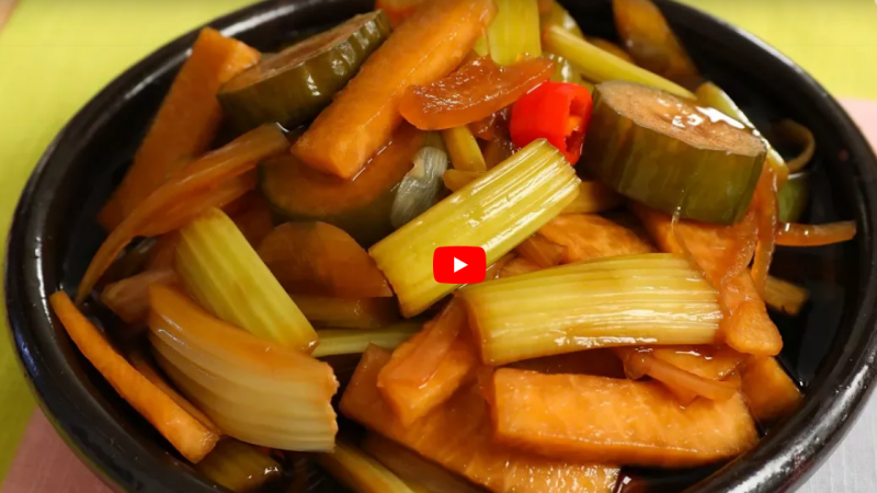 洛杉磯風味韓國泡菜（視頻）