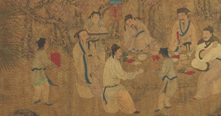 杜蕢罰酒三杯 晉平公終曉過錯