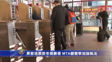 乘客逃票致年损数亿 MTA吁警察加强执法