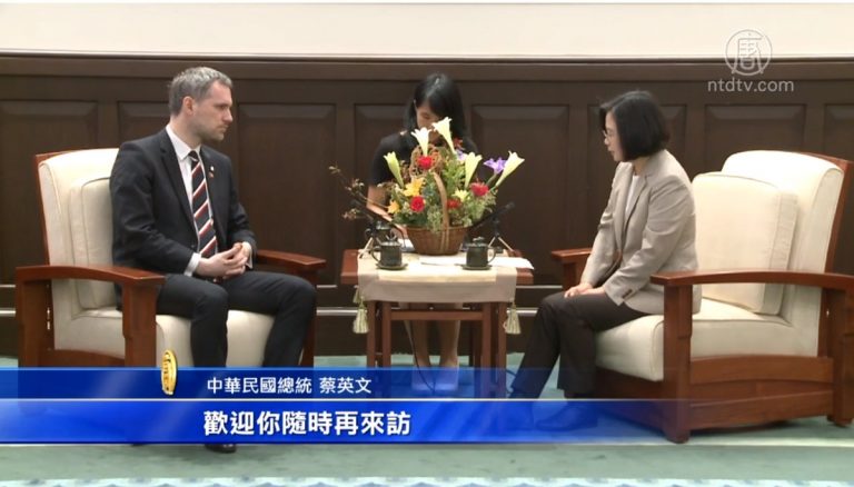 布拉格市長拒一中 總統：台灣是你第二個家