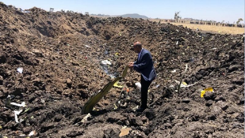 埃塞俄比亞客機起飛6分鐘墜毀 機上157人全數罹難