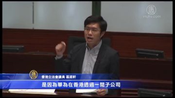 议员质疑大湾区规划 令港成中共白手套