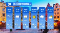 3月13日全球天气预报