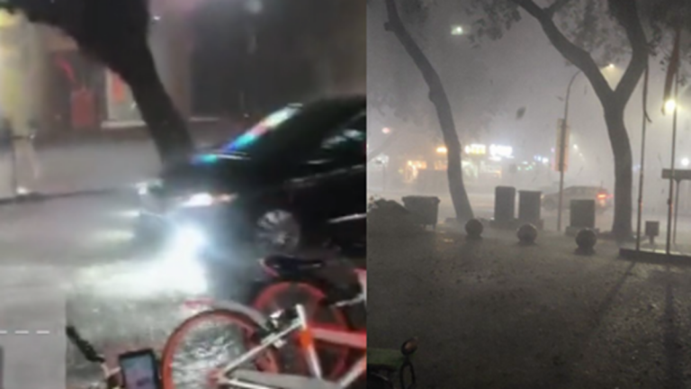 深圳遭罕見暴雨冰雹襲擊 至少4人遇難7人失蹤
