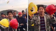 人命安全也分阶级？大陆一线工人安全帽一撞就碎引争议
