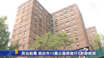 防治鉛毒 紐約市13萬公屋將進行X射線檢測