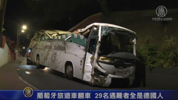 葡萄牙旅游车翻车 29名遇难者全是德国人