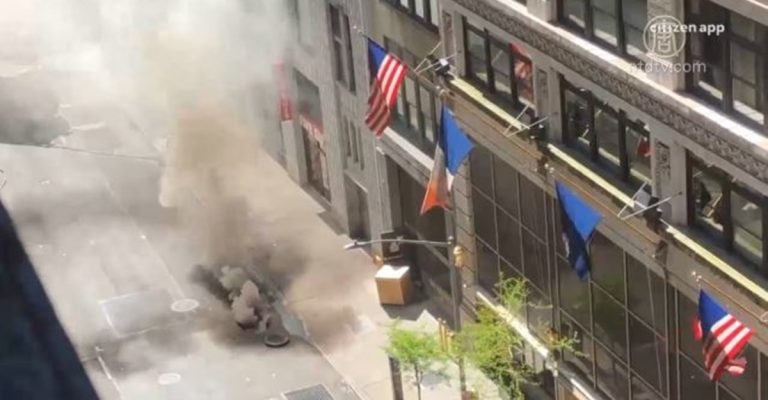 紐約曼哈頓人孔爆炸 大樓緊急疏散 6人受傷