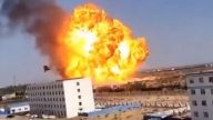 陕西榆林工业园区发生爆炸 24小时后伤亡仍不明（视频）