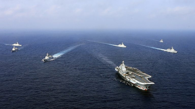 中共繞台軍演恐嚇 反促台美軍事合作