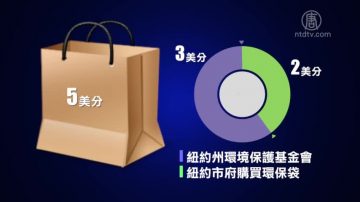 纽约市议会通过塑料袋禁令 纸袋收费5美分