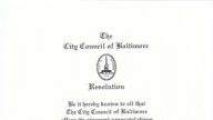 巴尔的摩市议会通过决议　祝贺法轮大法日