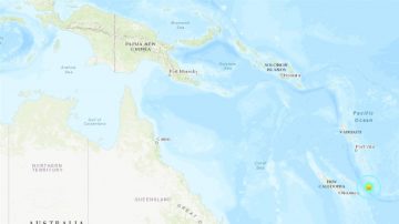 6.8地震襲南太平洋新喀裡多尼亞島 暫無海嘯警報