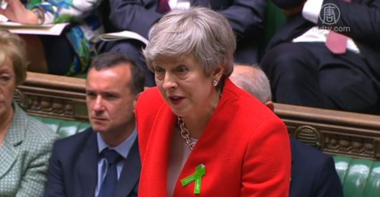 脫歐無果 英國首相宣佈6月7日辭職