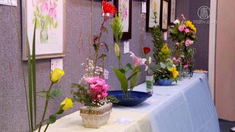 書畫插花聯展 讓藝術爲社會帶來正能量