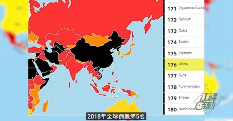 【江峰時刻】毀香港、親中媒體亂台灣 外國代理人登記清剿海外共媒——世界新聞自由日