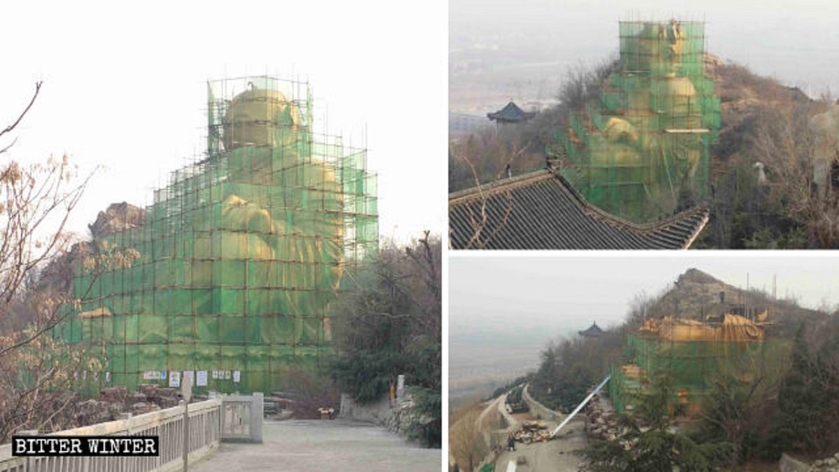 【禁闻】消灾寺「遭灾」 中共各地大拆佛像