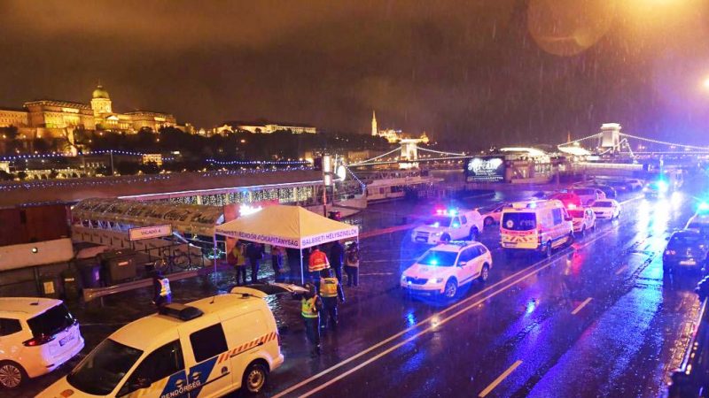匈牙利多瑙河遊輪相撞沉沒 韓遊客7遇難19失蹤