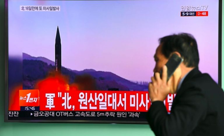 為中共助威？朝鮮週四再射2枚短程導彈