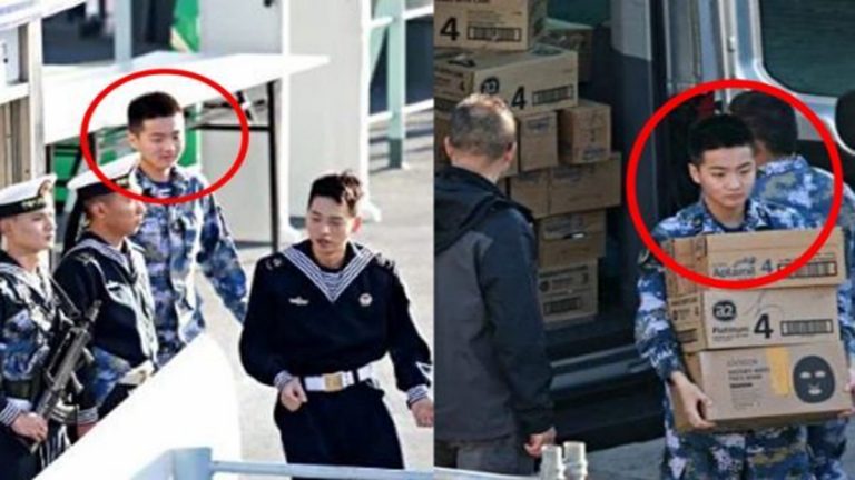 中共海軍「祕密使命」曝光 被諷奶粉艦隊