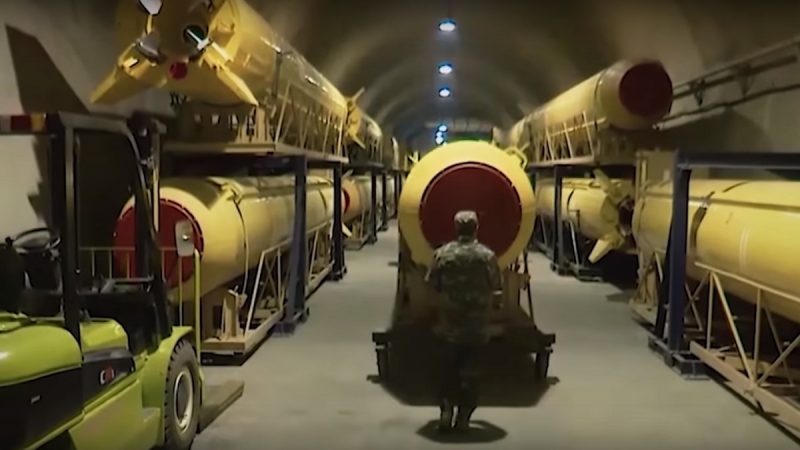 防美军空袭 伊朗自曝深山地下导弹设施