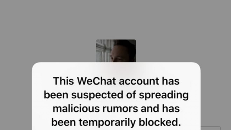 毛骨悚然  BBC記者講述微信解封過程