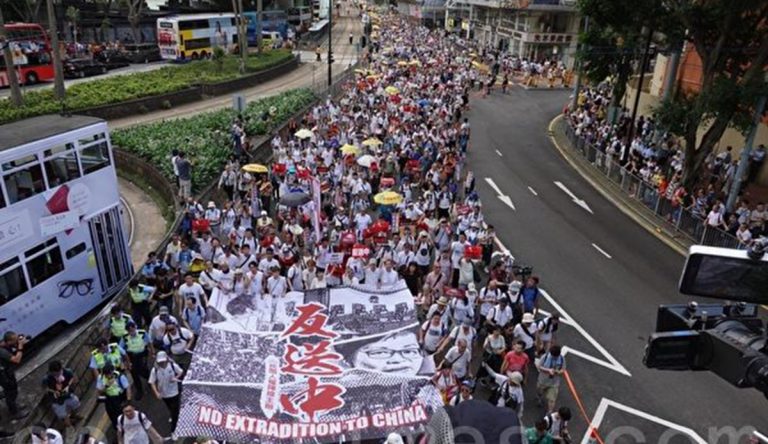 全球29個城市集會 聲援香港百萬人「反送中」大遊行